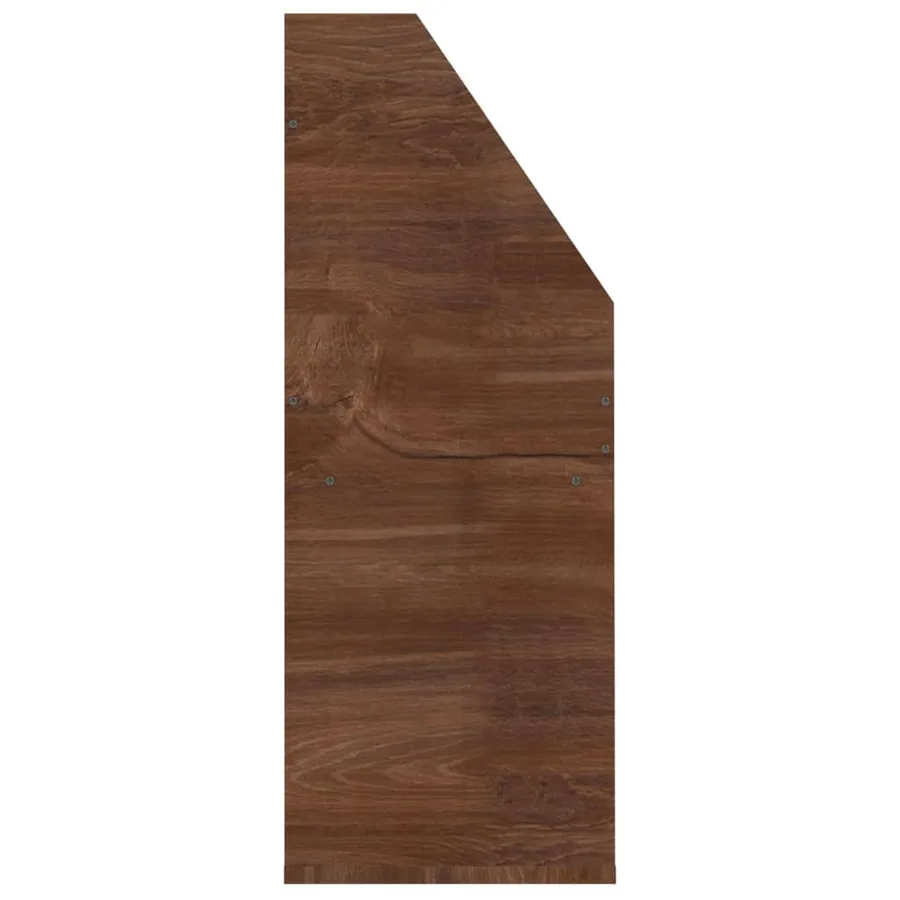 Porte-revue pour enfants Chêne marron 71x30x78,5 cm - 6