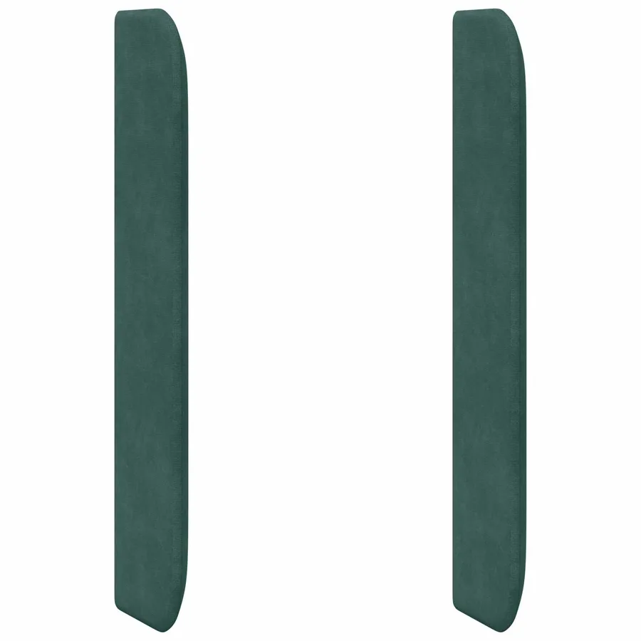 Oreille de tête de lit Vert 80 x 16 x 4 cm Velours - 2