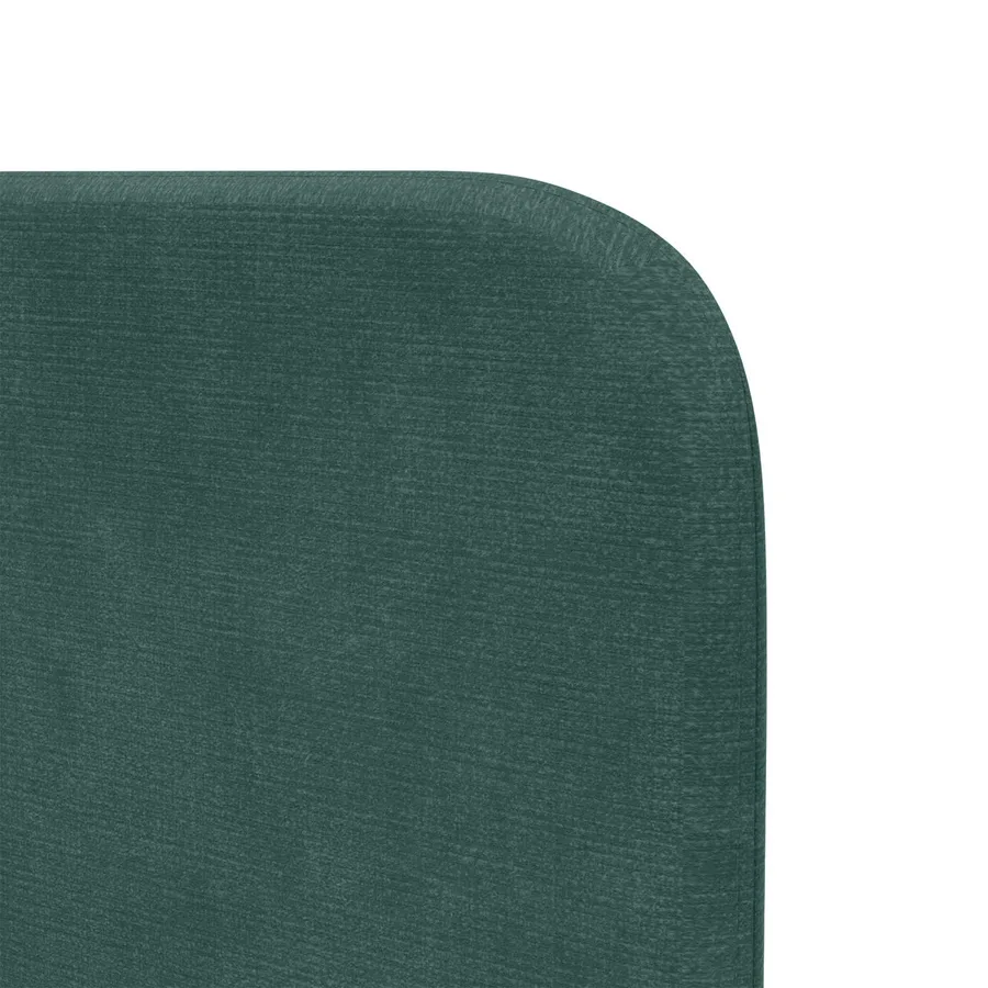 Oreille de tête de lit Vert 80 x 16 x 4 cm Velours - 9