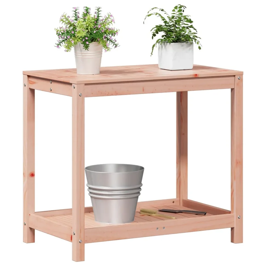 Table de rempotage et étagère 82,5x50x75 cm bois massif douglas - 4