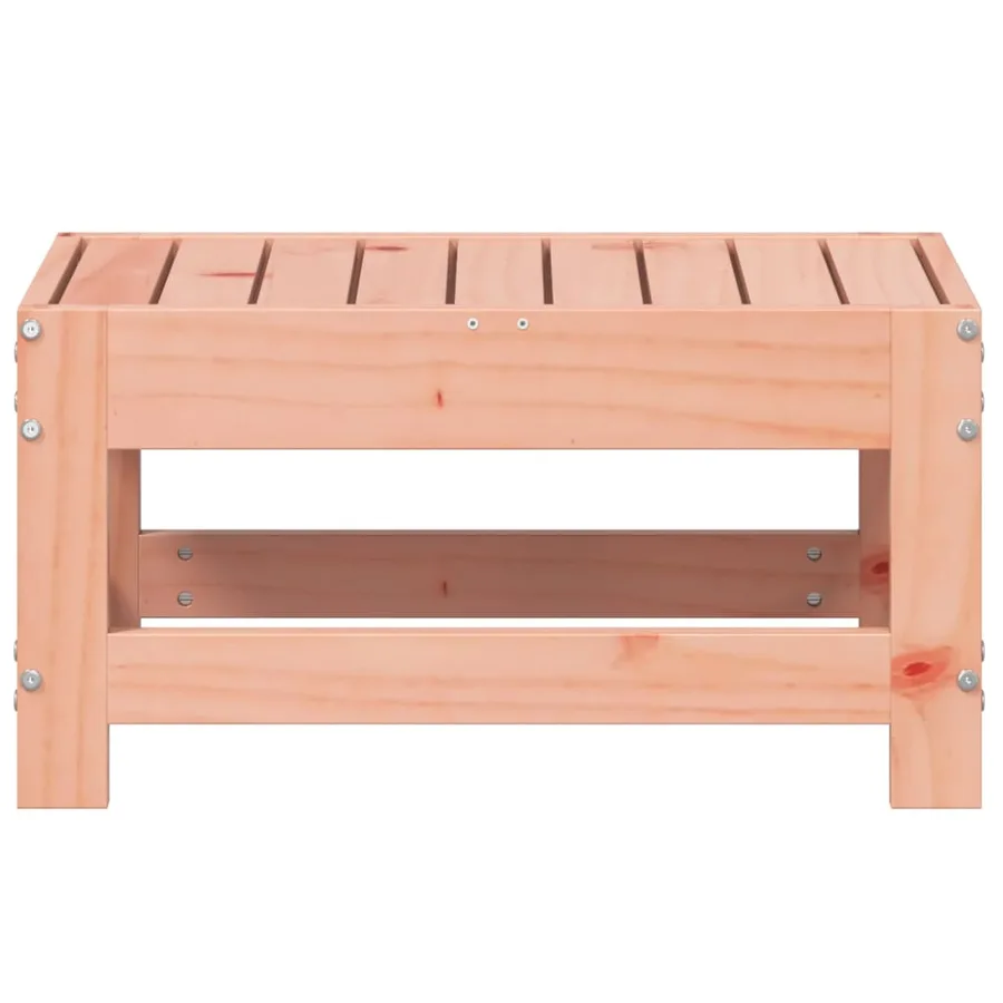 Repose-pied de jardin 62x30x32 cm bois massif de douglas - 4