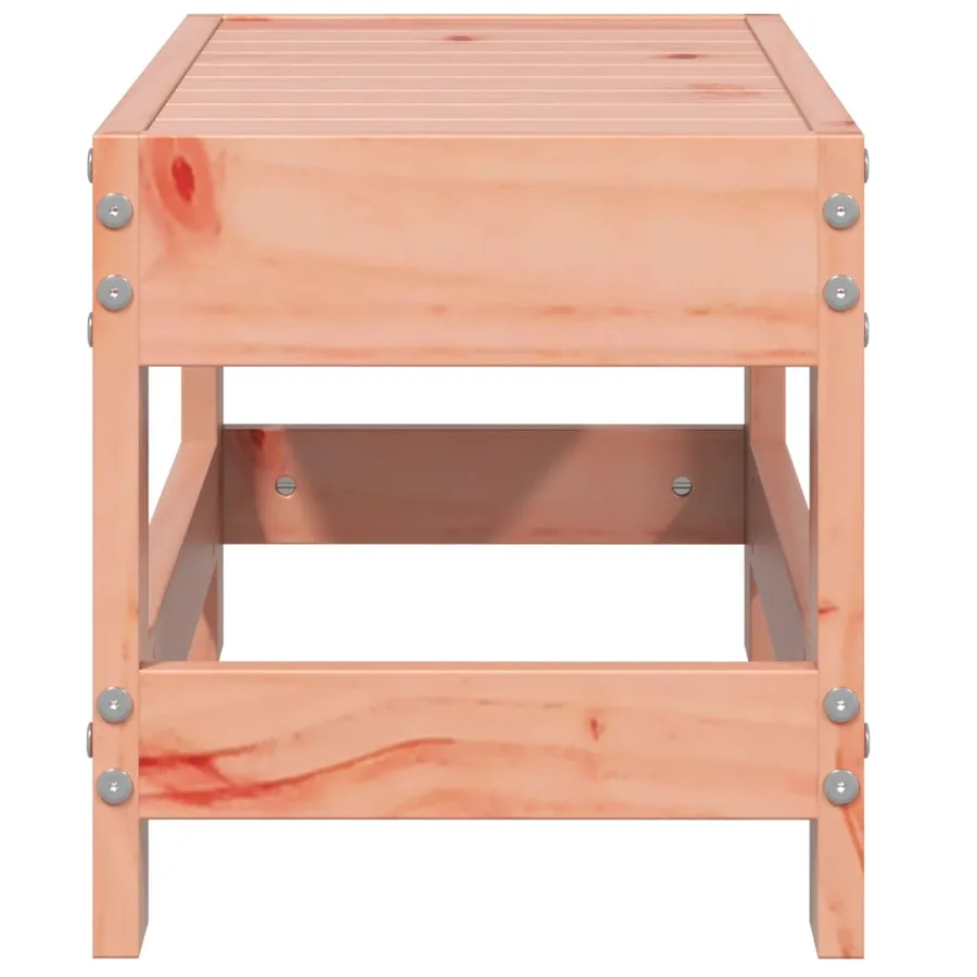 Repose-pied de jardin 62x30x32 cm bois massif de douglas - 5