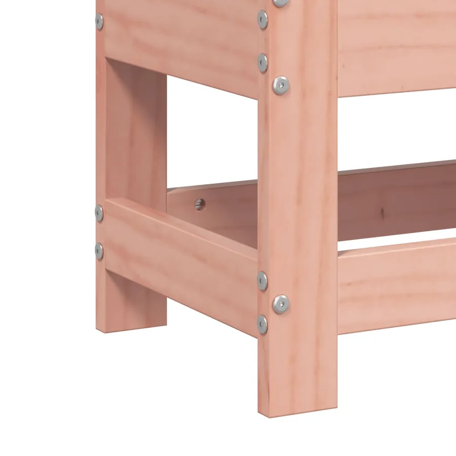 Repose-pied de jardin 62x30x32 cm bois massif de douglas - 7