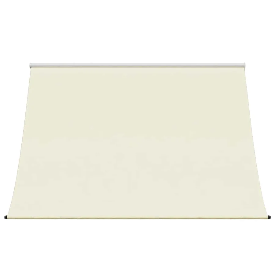 Auvent rétractable crème 250x150 m tissu et acier - 3