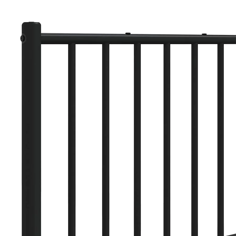 Tête de lit de remplacement métal noir 193 cm - 6