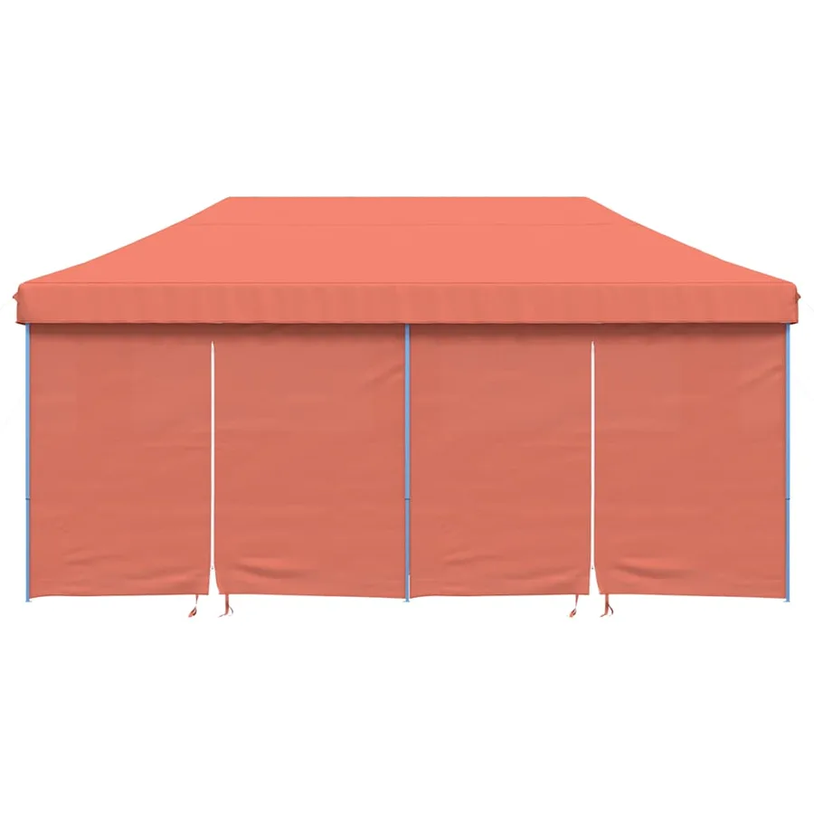Tente de réception pliable escamotable avec 4 parois latérales - 3