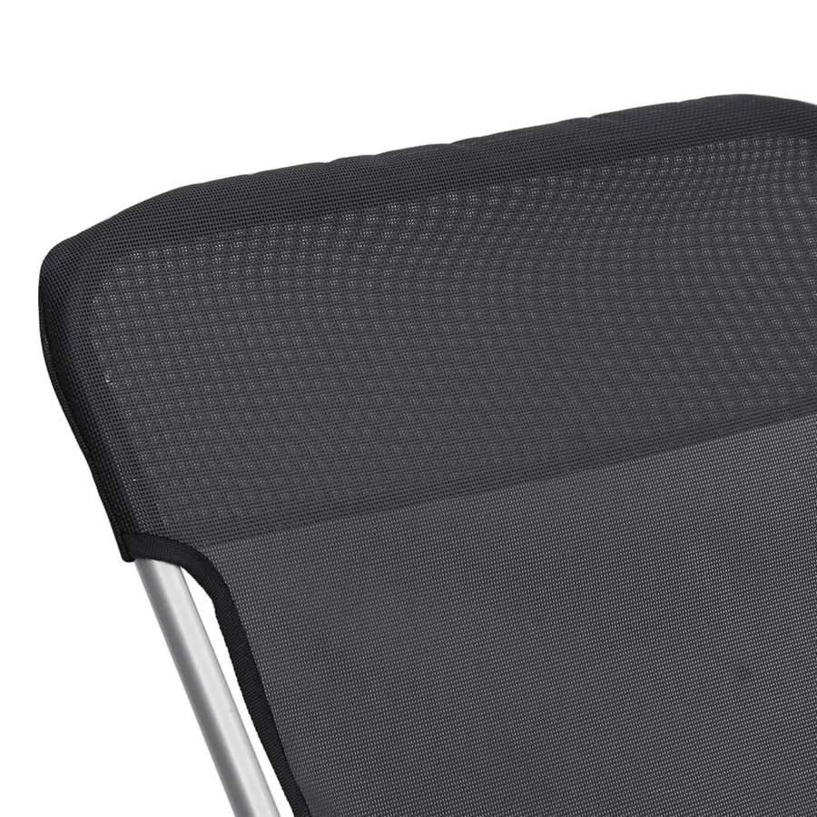 Chaises plage pliantes lot de 2 textilène acier enduit poudre - 9