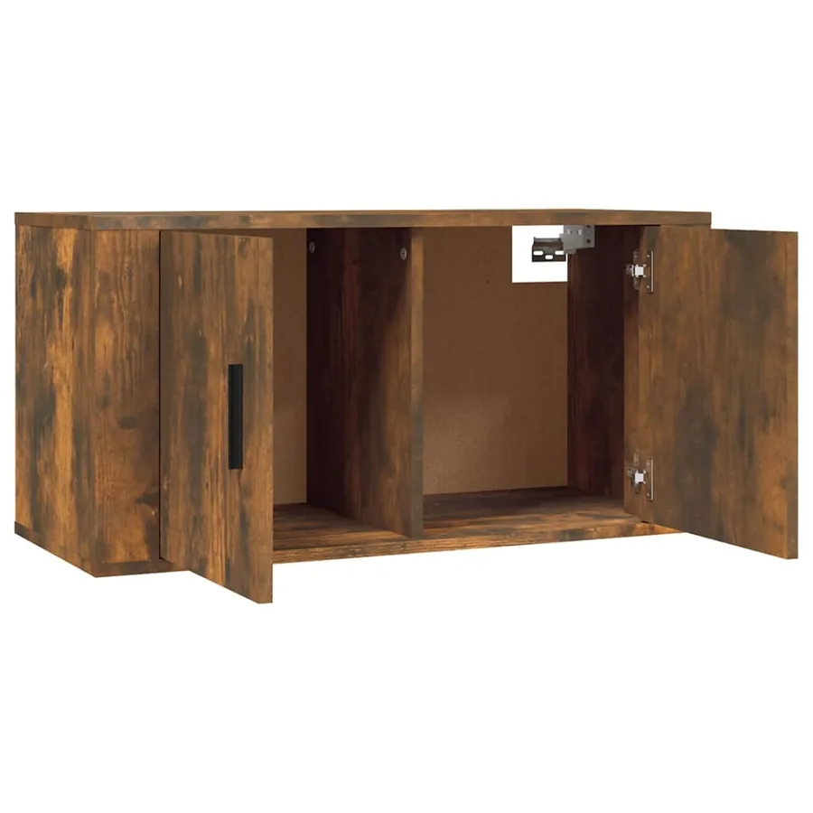 Ensemble de meubles TV 3 pcs Chêne fumé Bois d'ingénierie - 5