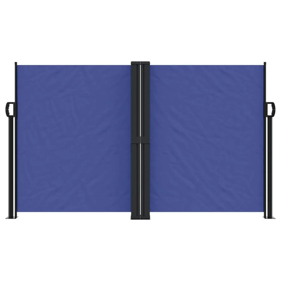 Auvent latéral rétractable bleu 140x1200 cm - 3