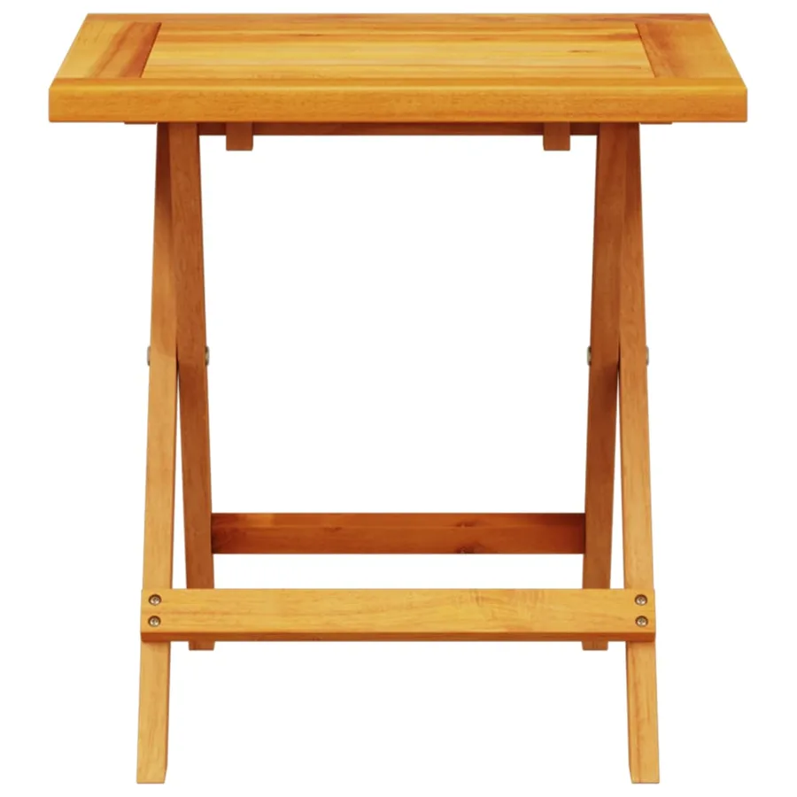 Table d’appoint de jardin 40x40x40 cm bois d'acacia massif - 3