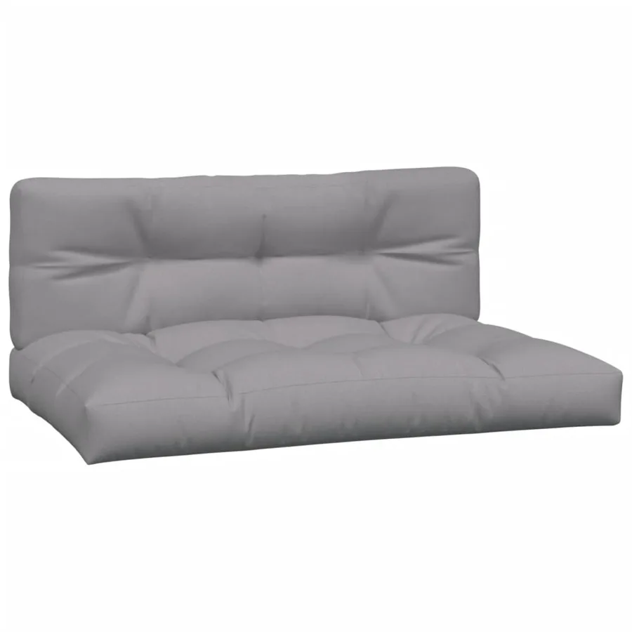 Salon palette de jardin avec coussins 4pcs bois d'acacia massif - 7