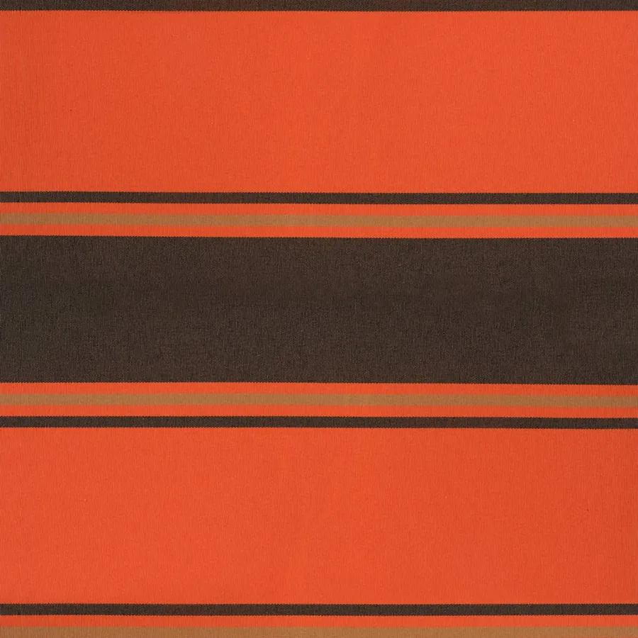 Auvent rétractable automatique orange et marron 3x2,5 m - 11