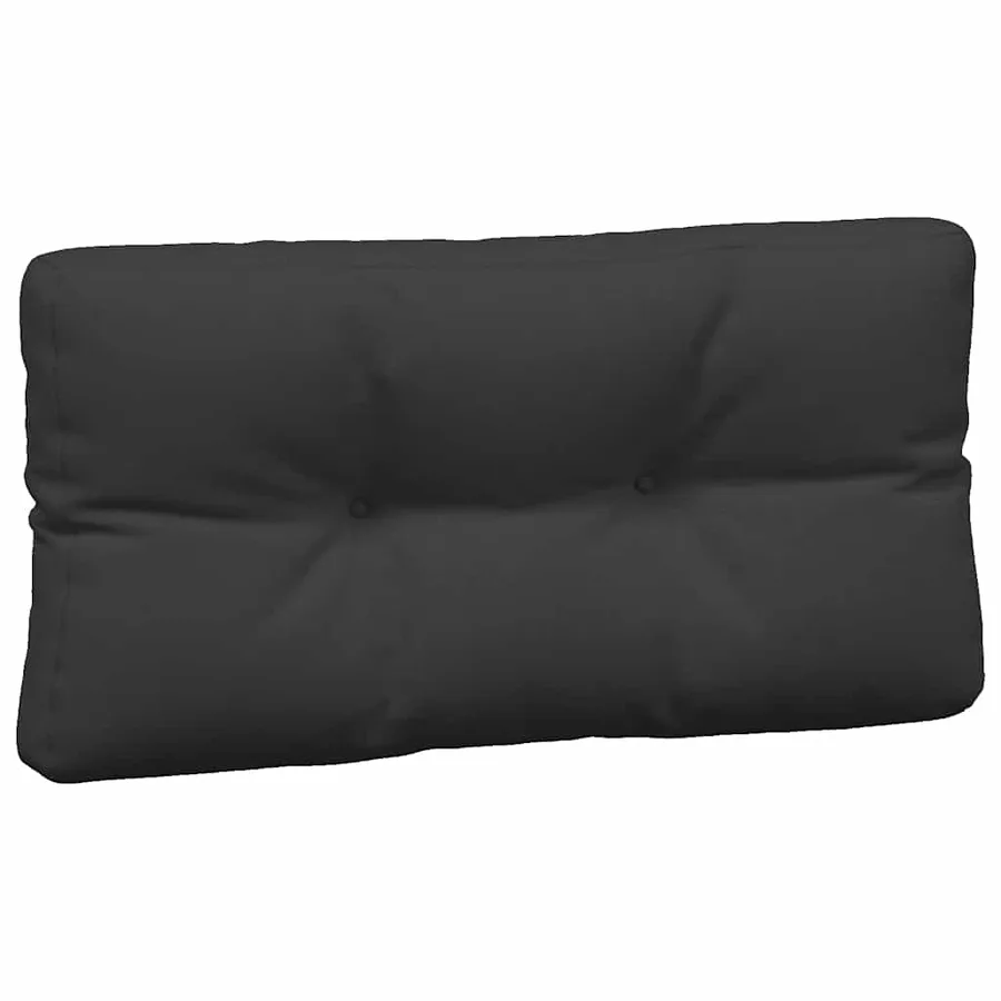 Coussins de palette lot de 3 noir tissu - 5
