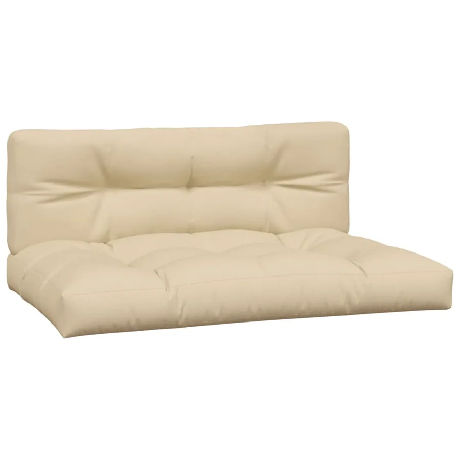 Salon palette de jardin avec coussins 4pcs bois d'acacia massif - 6