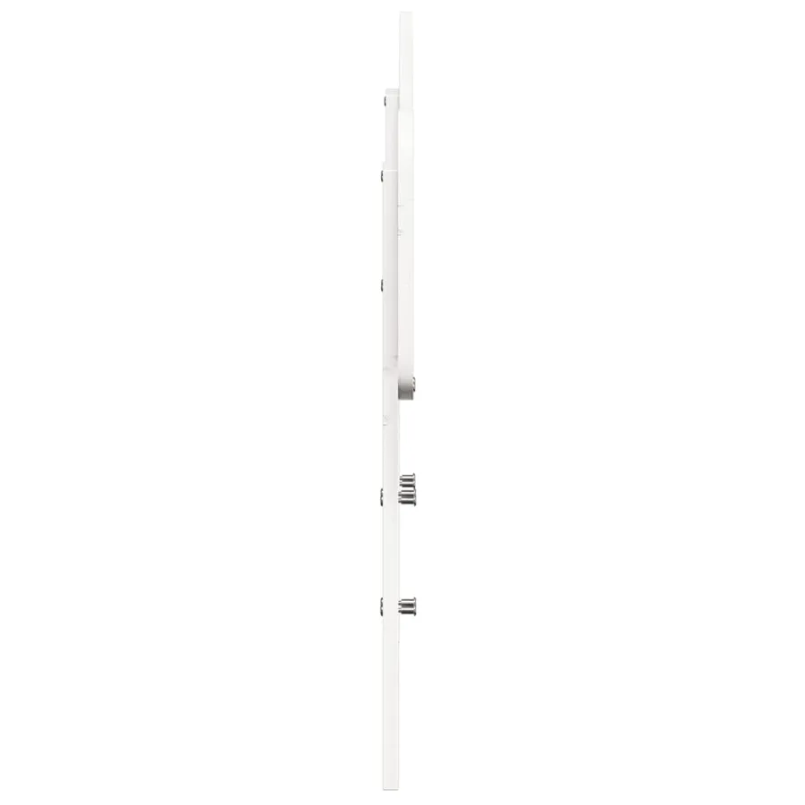 Tête de lit blanc 100 cm bois massif de pin - 5
