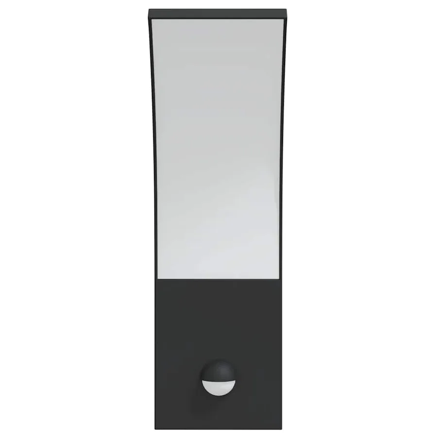Appliques murales LED d'extérieur avec capteurs 2 pcs noir - 5