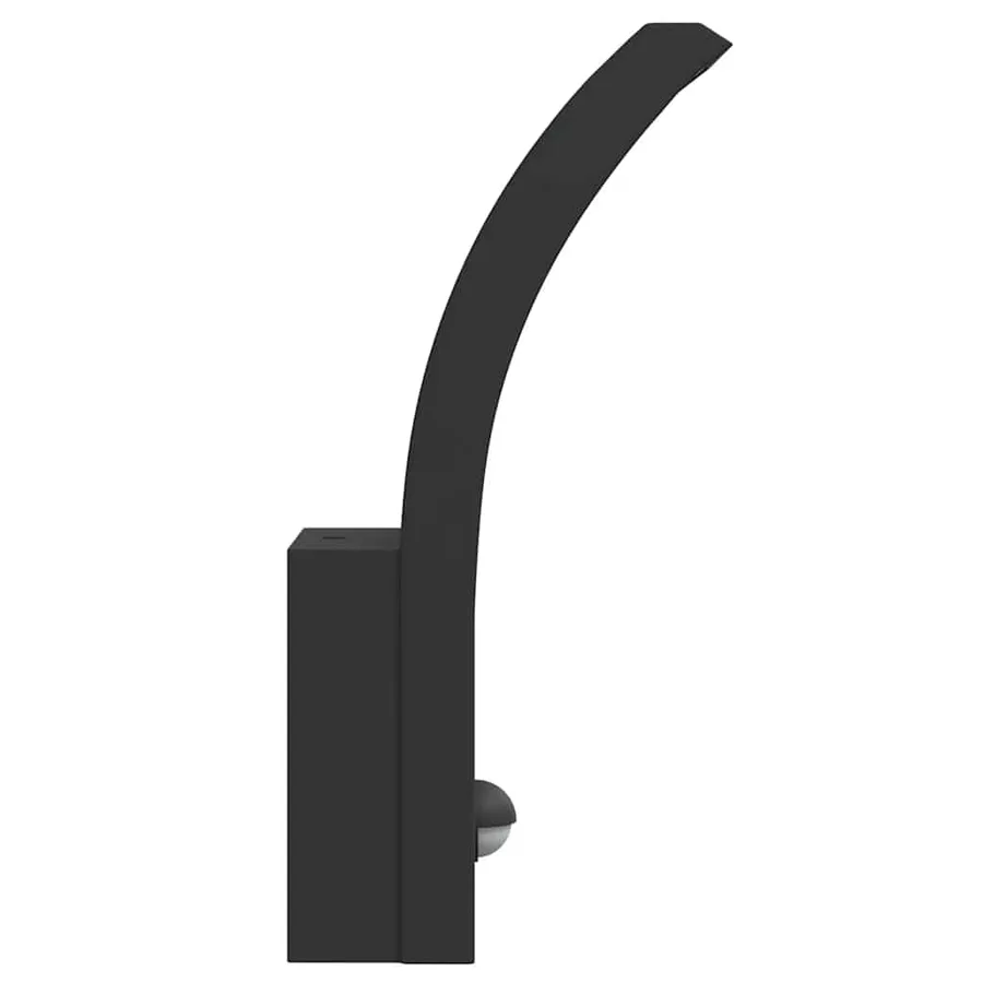 Appliques murales LED d'extérieur avec capteurs 2 pcs noir - 6