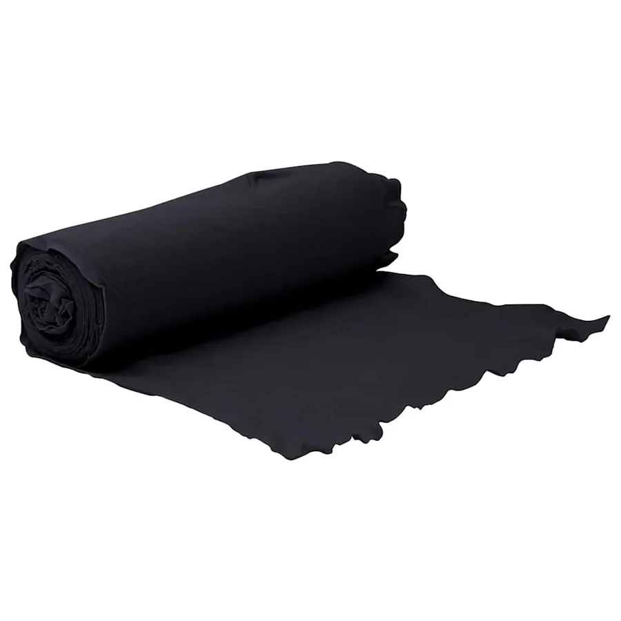 Membrane géotextile noir 1 x 150 m fibre de polyester - 2