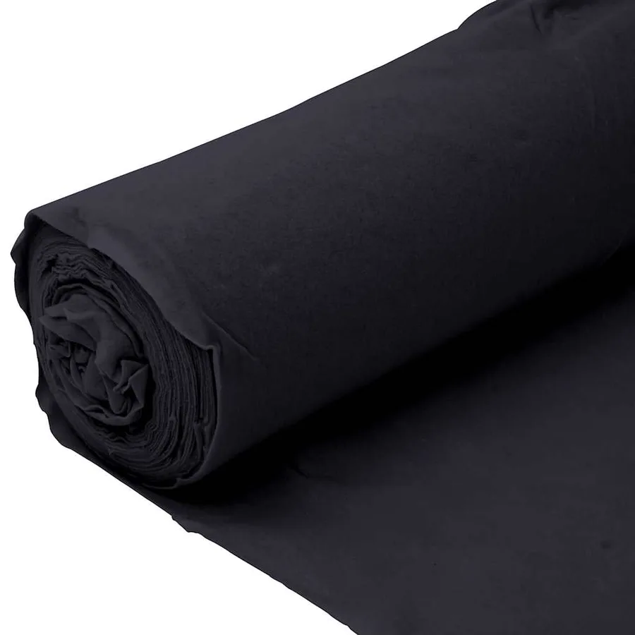 Membrane géotextile noir 1 x 150 m fibre de polyester - 8
