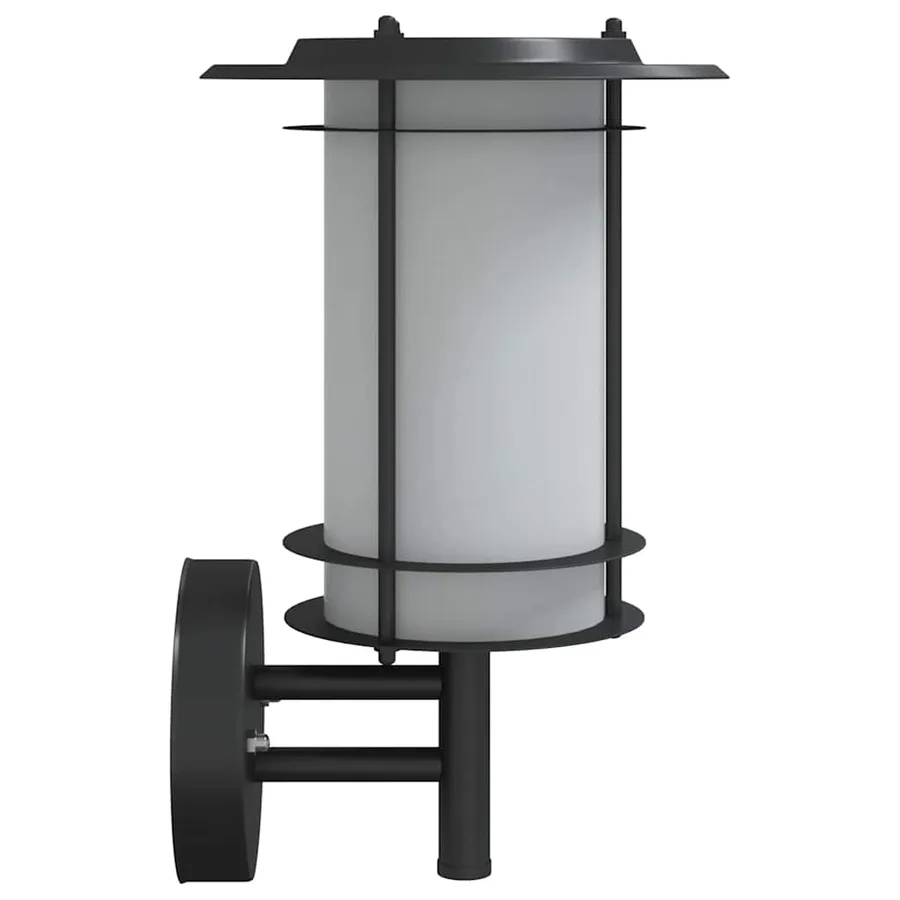 Appliques murales d'extérieur 2 pcs noir acier inoxydable - 5