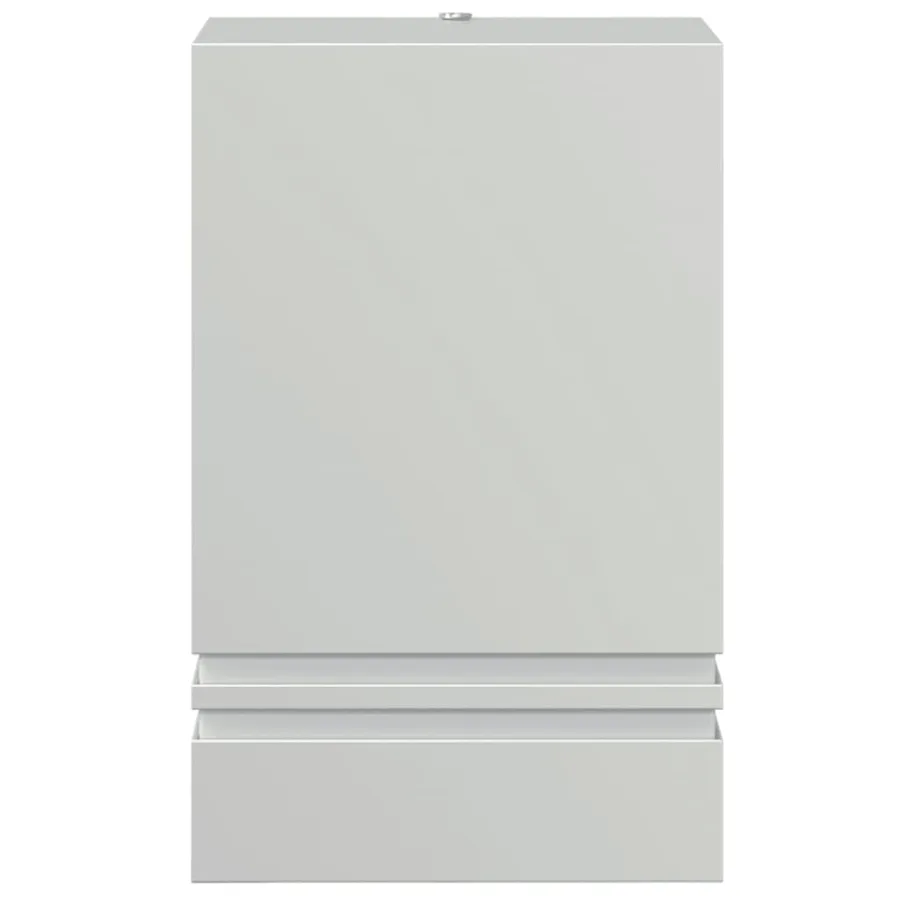 Applique murale d'extérieur argenté acier inoxydable - 4