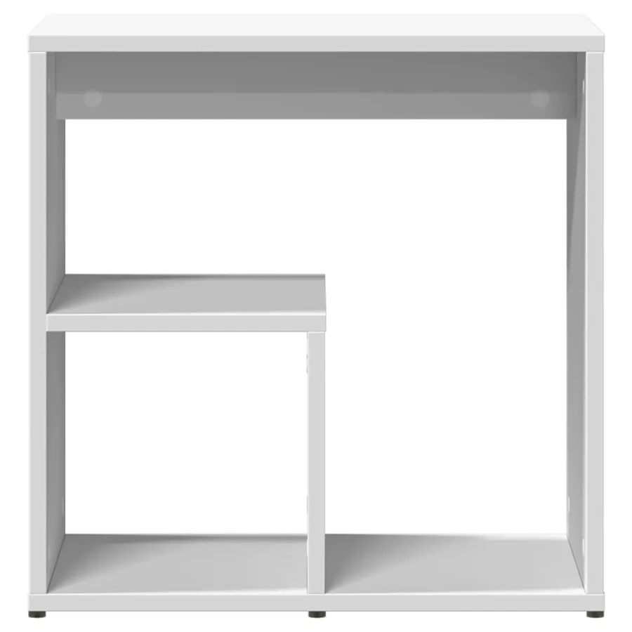 Tables d'appoint 2 pcs blanc 50x30x50 cm bois d’ingénierie - 6
