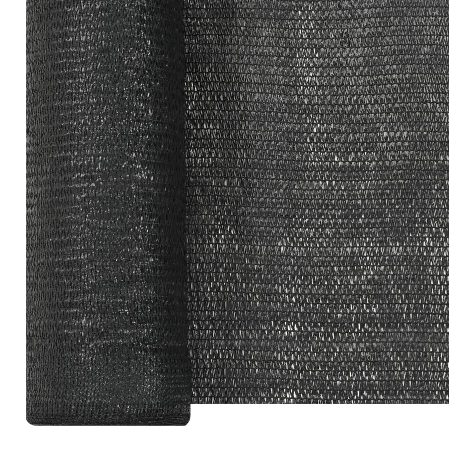 Filet brise-vue Noir 1,8x50 m PEHD 150 g/m² - 3