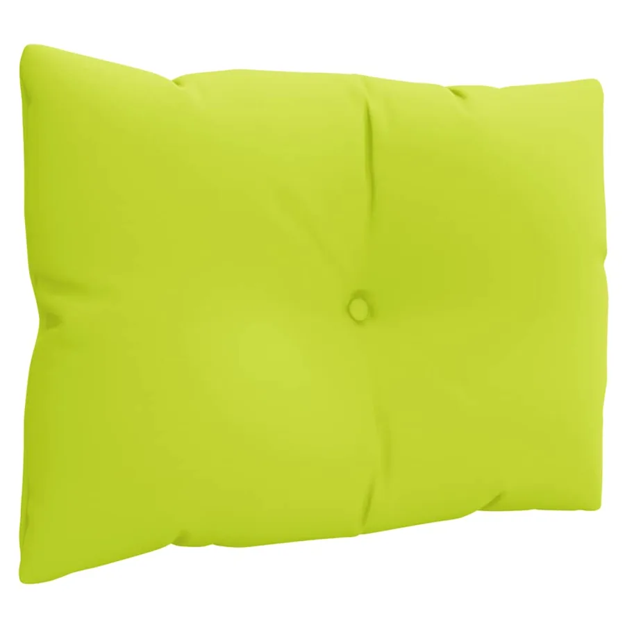 Coussins de palette lot de 3 vert vif tissu - 4