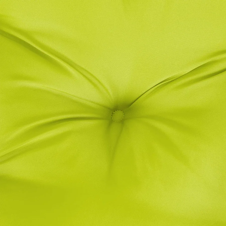 Coussins de palette lot de 3 vert vif tissu - 9