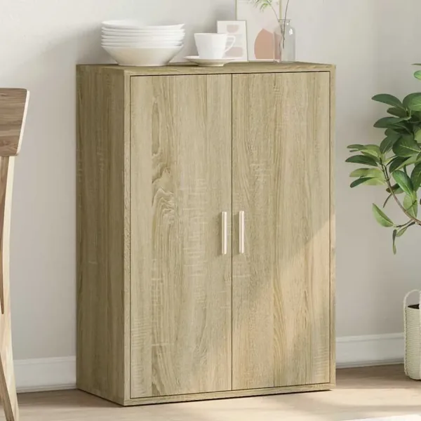 Buffet chêne sonoma 60x31x84 cm bois d'ingénierie