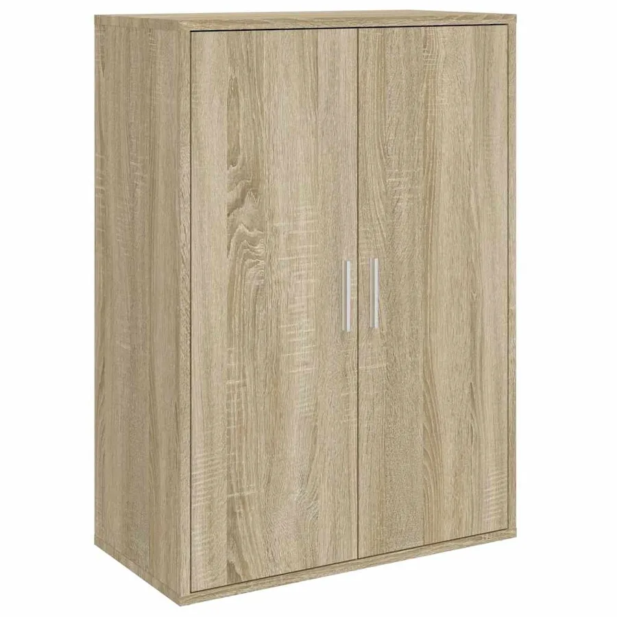 Buffet chêne sonoma 60x31x84 cm bois d'ingénierie - 2