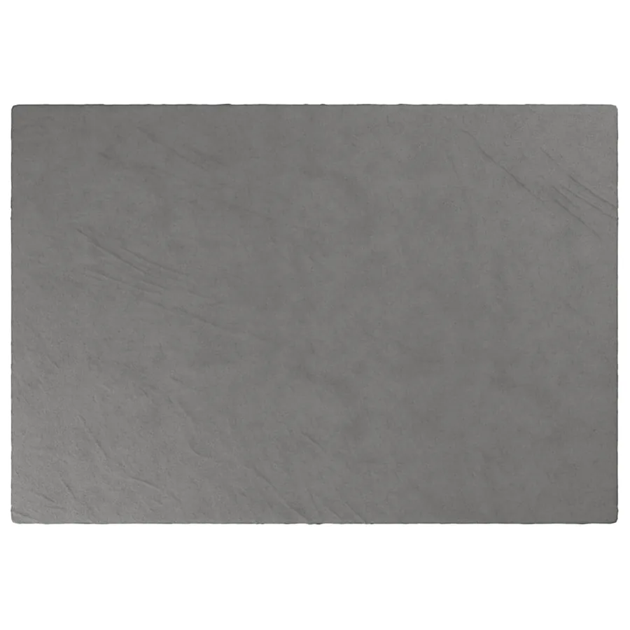 Couverture lestée avec housse Gris 135x200 cm 6 kg Tissu - 3