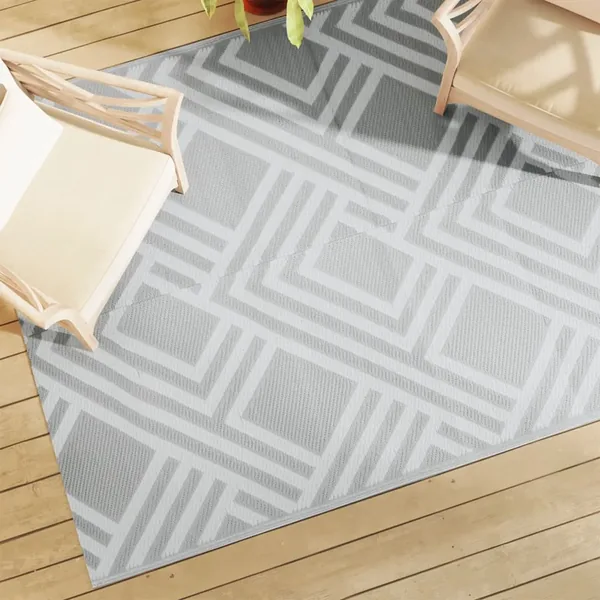 Tapis d'extérieur ARAKIL Gris 160x230 cm PP