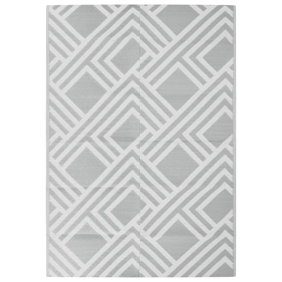 Tapis d'extérieur ARAKIL Gris 160x230 cm PP - 2