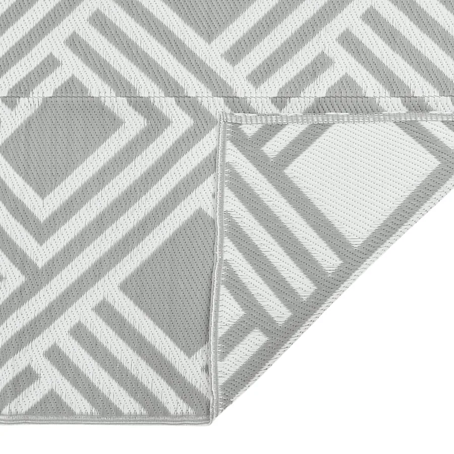 Tapis d'extérieur ARAKIL Gris 160x230 cm PP - 4
