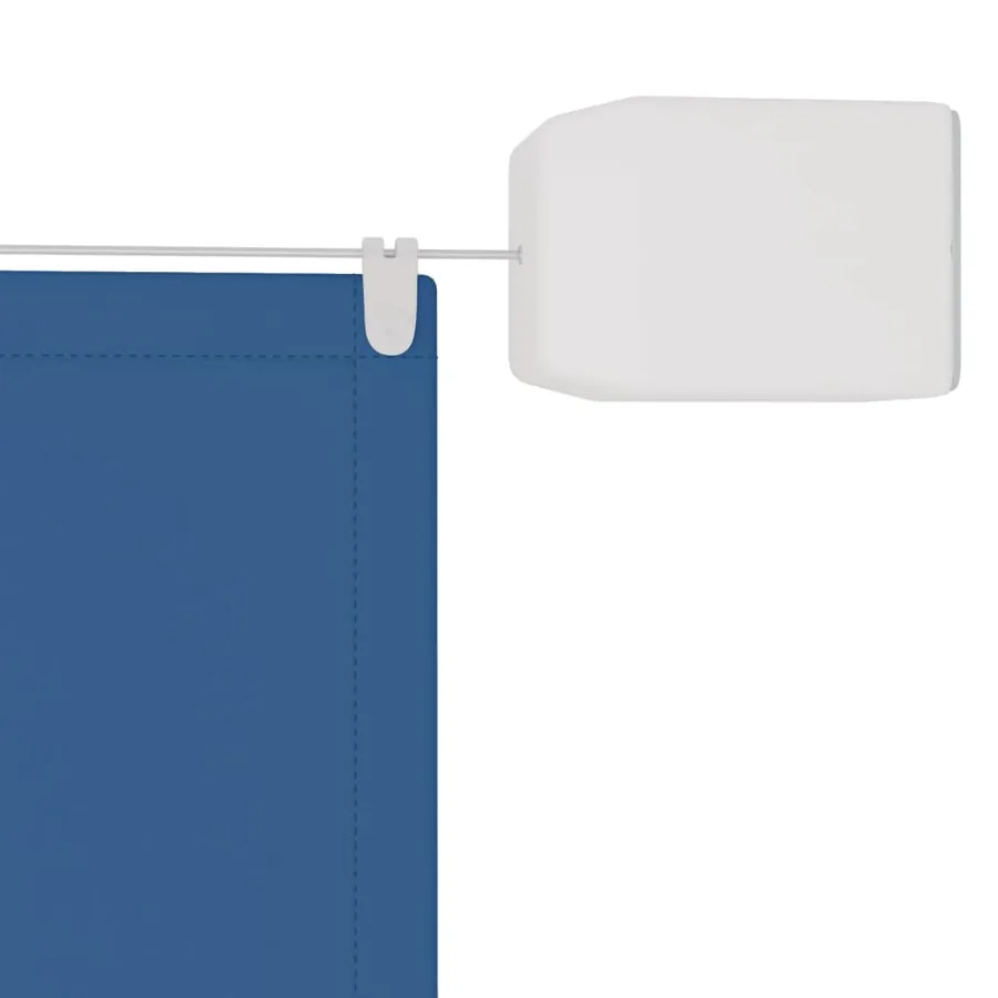Auvent vertical Bleu 60x420 cm Tissu oxford - 4