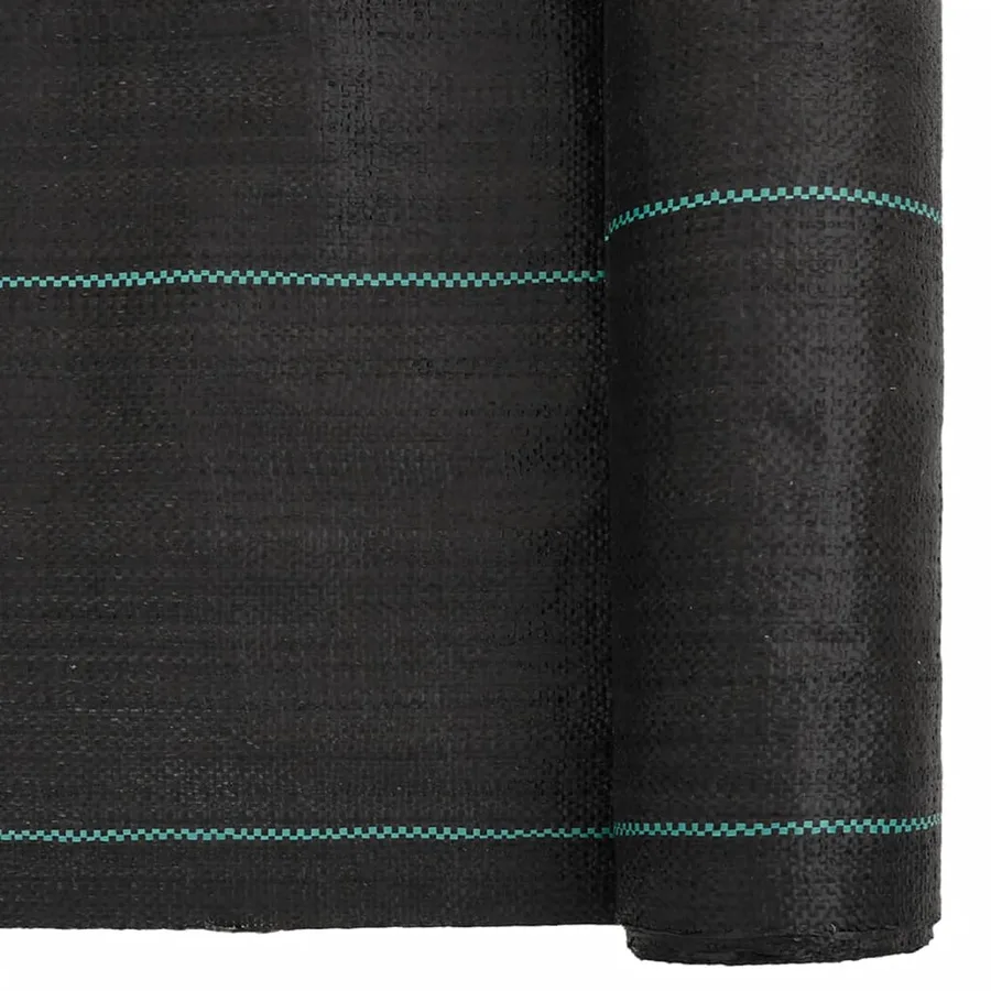 Membrane anti-mauvaises herbes noire 0,5 x 50 m PP - 6