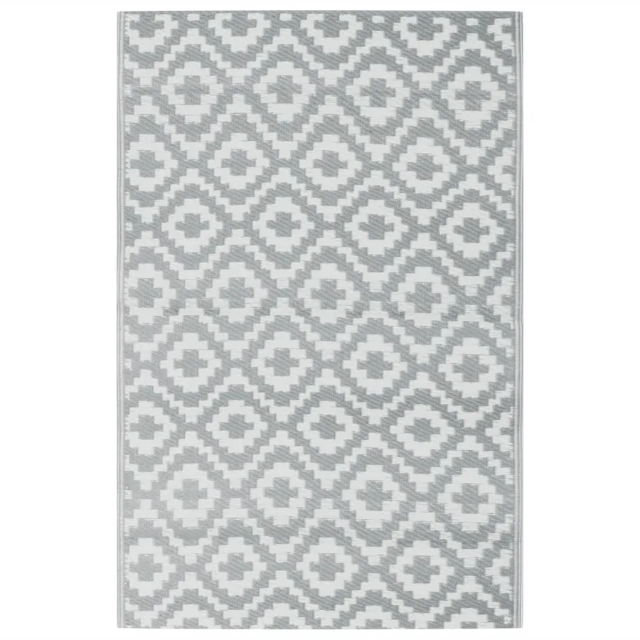 Tapis d'extérieur ARAKIL Gris 190x290 cm PP - 2