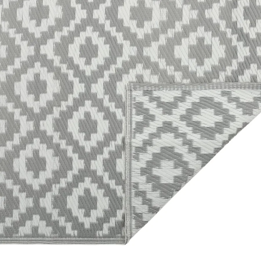 Tapis d'extérieur ARAKIL Gris 190x290 cm PP - 4