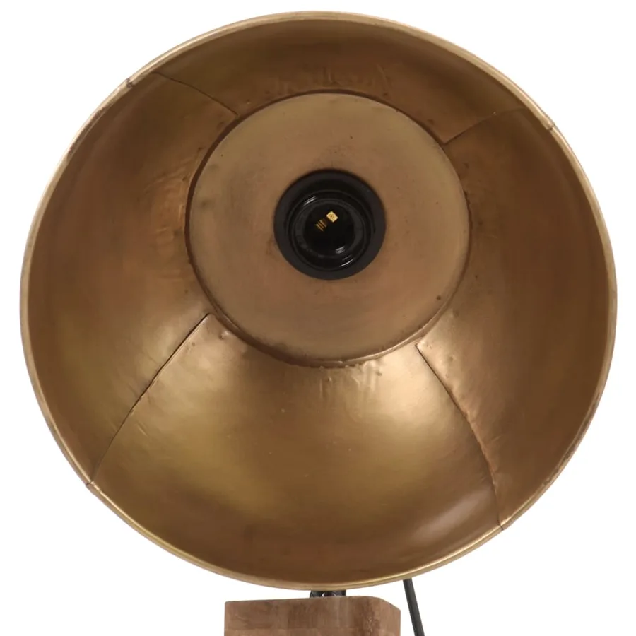 Lampadaire 25 W laiton antique 45x45x120 cm E27 - 6