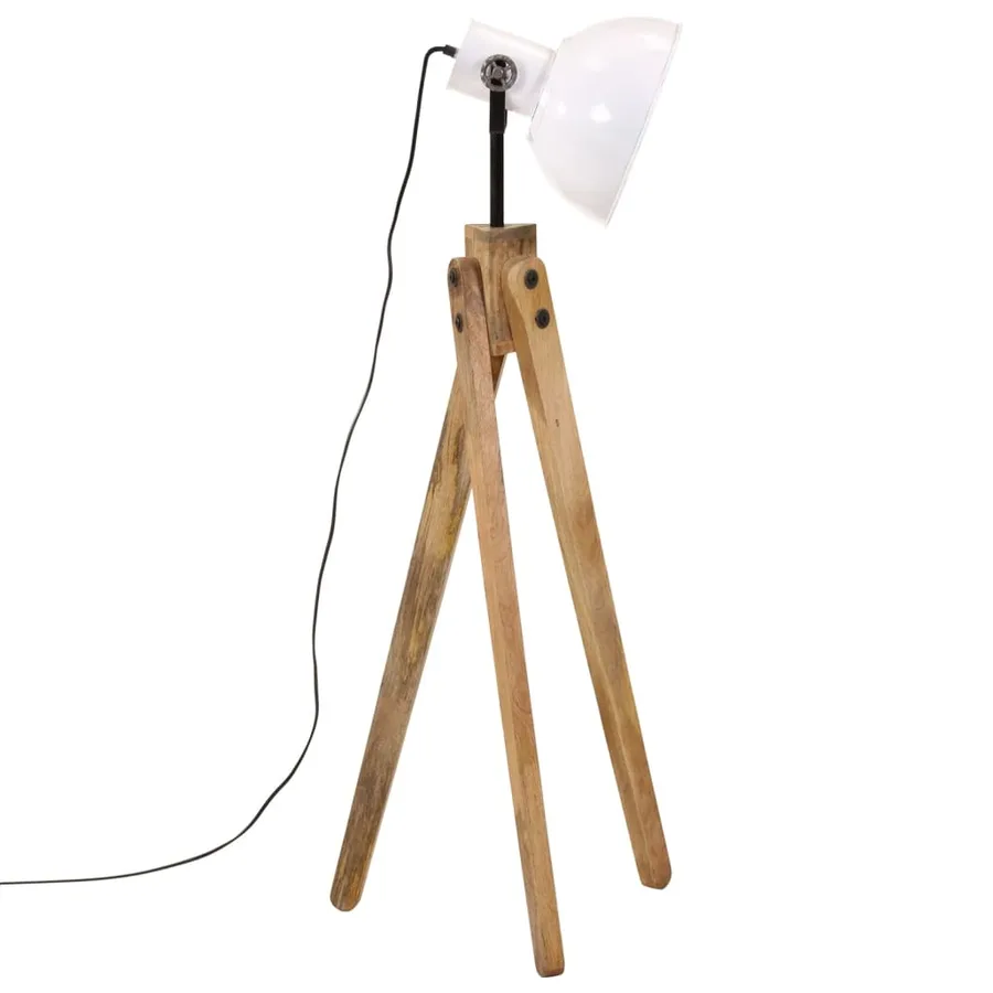 Lampadaire 25 W blanc 45x45x120 cm E27 - 4