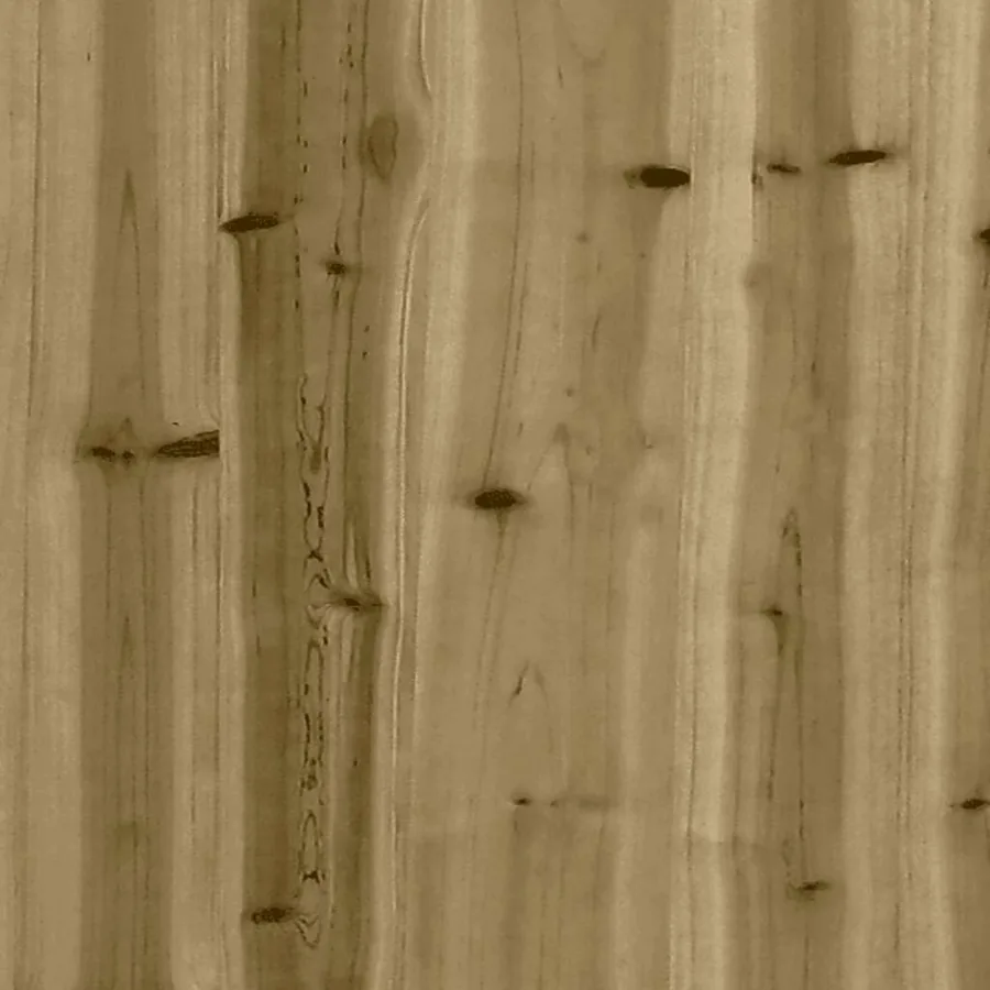 Canapé central avec coussins bois de pin imprégné - 7