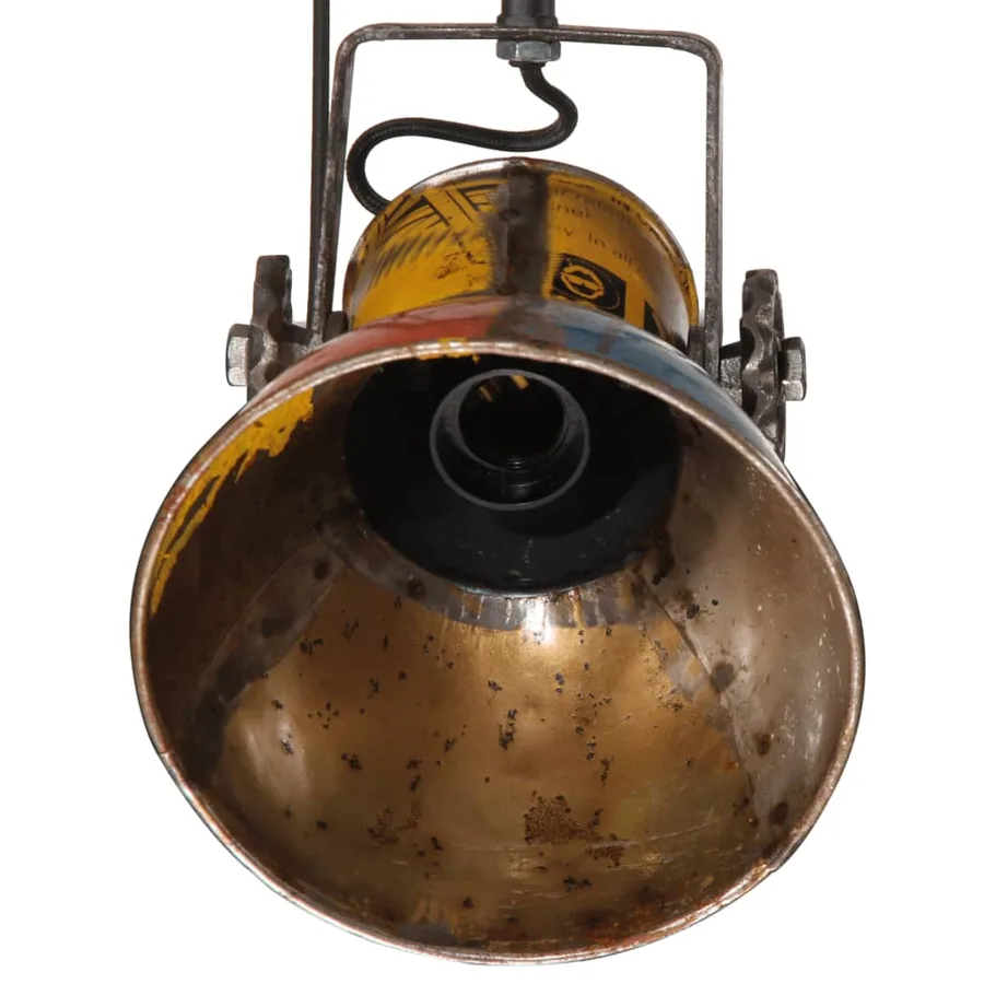Lampe suspendue 25 W multicolore 30x30x100 cm E27 - 4
