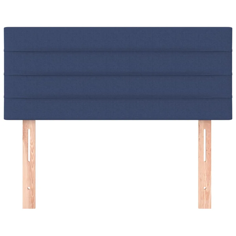 Tête de lit Bleu 80x5x78/88 cm Tissu - 3