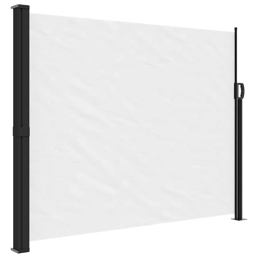 Auvent latéral rétractable blanc 160x300 cm - 2