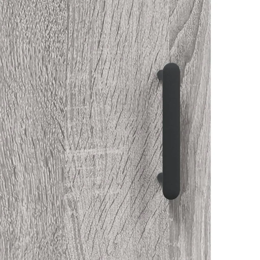 Buffet haut Sonoma gris 69,5x34x180 cm Bois d'ingénierie - 11