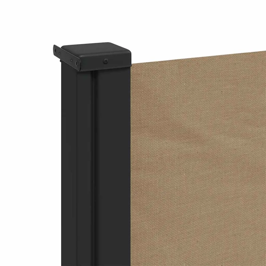 Auvent latéral rétractable taupe 100x500 cm - 7