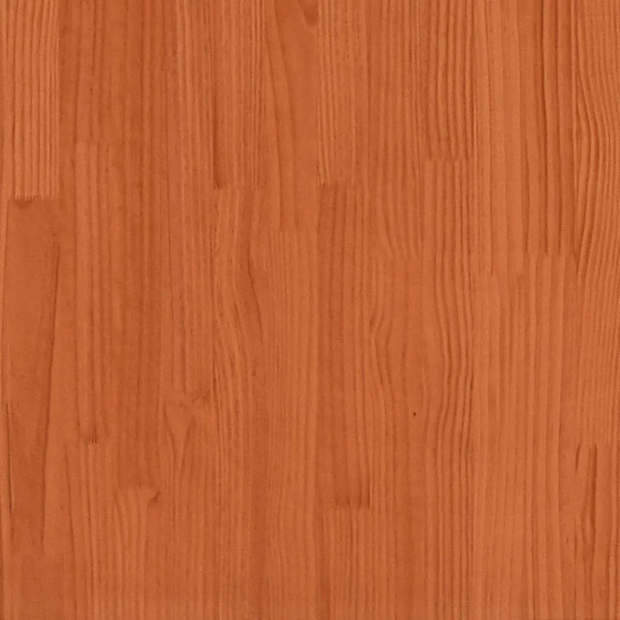 Tiroirs de lit 2 pcs cire marron bois de pin massif - 8