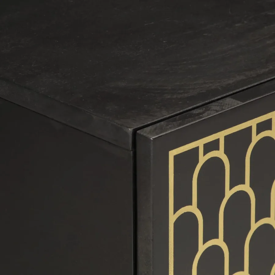 Armoire de salle de bain 38x33x58 cm bois massif de manguier - 8