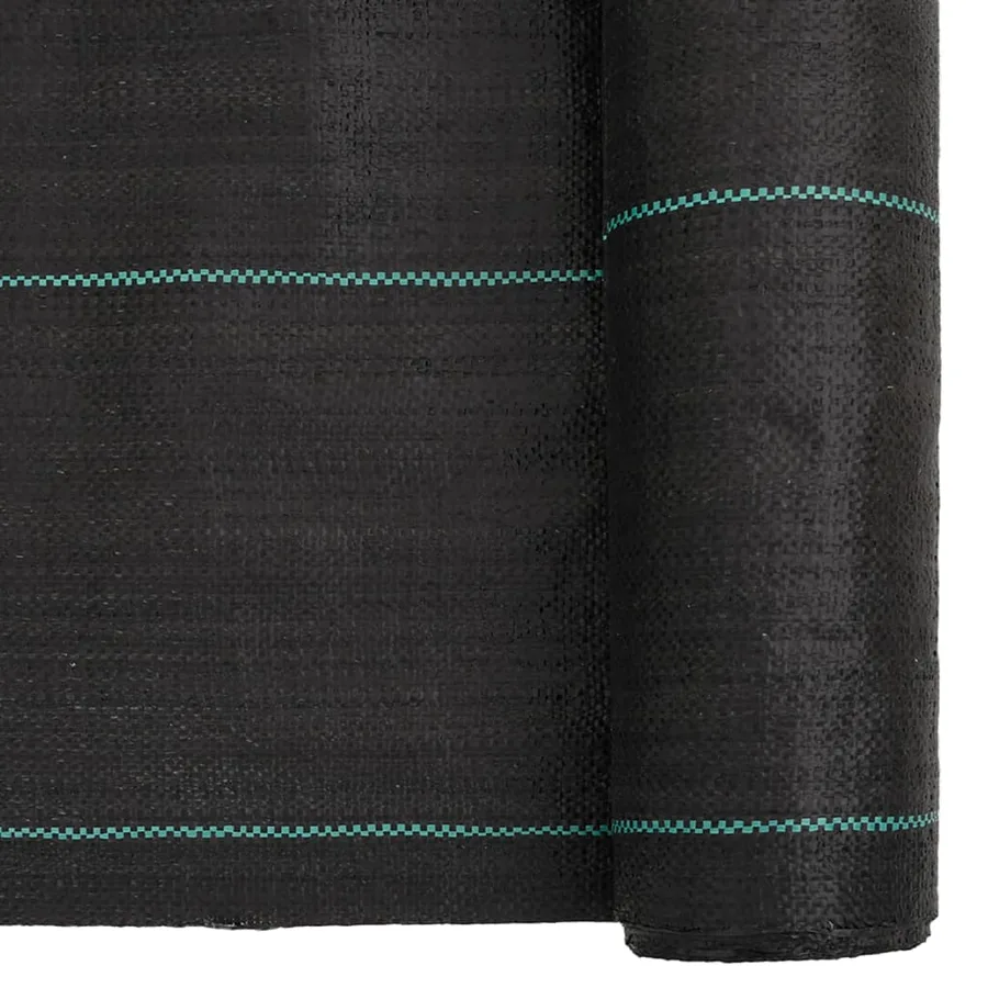 Membrane anti-mauvaises herbes noir 1,5x10 m PP - 6